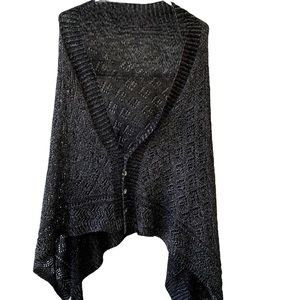 Vintage Bohemian Black Shaw